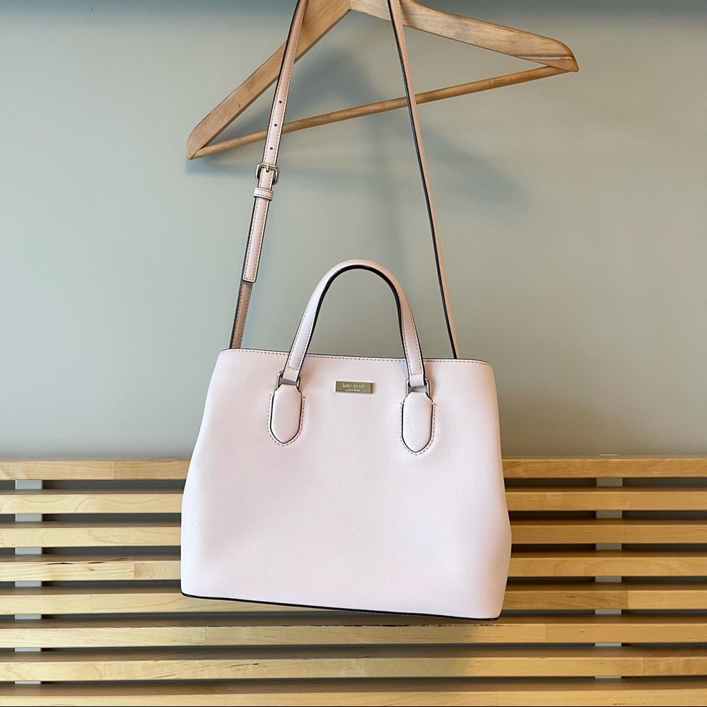 Kate Spade Bucket Satchel Bag with Strap Pink